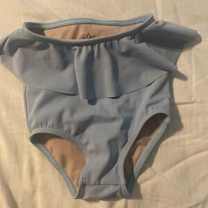 Kortni Jeane Light Blue Swimsuit Bottom